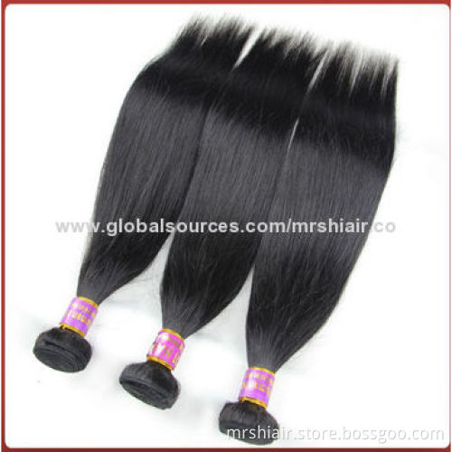 22-inch Silk Straight Unprocessed Indian Remy Hair Weaving